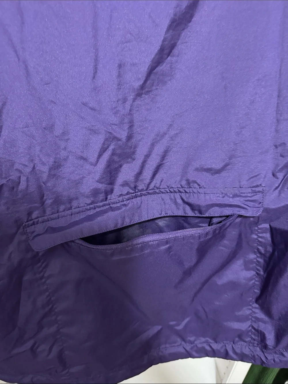Reebok Purple Black Baltimore Ravens Windbreaker